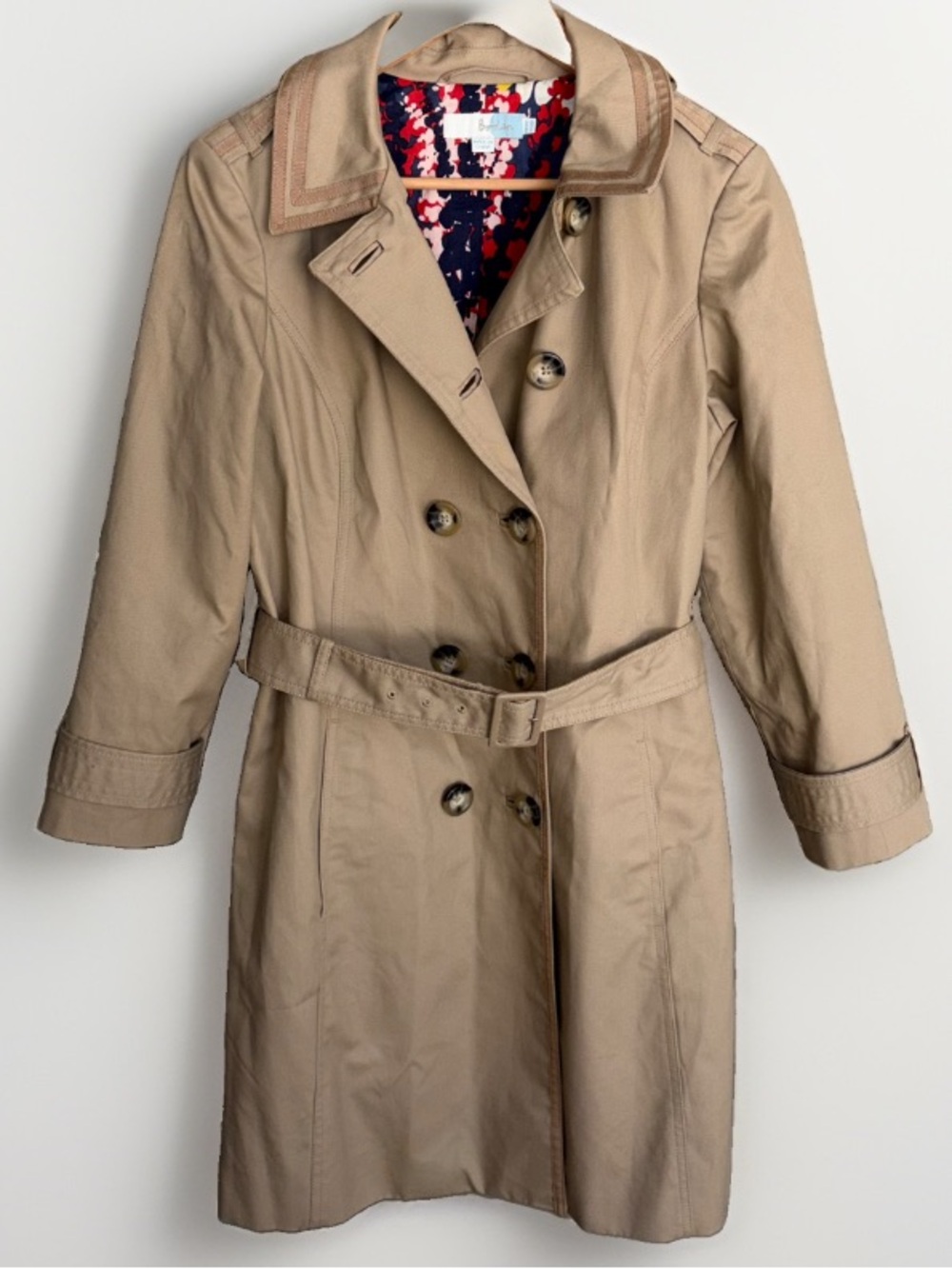 Boden Khaki Trench Coat 10